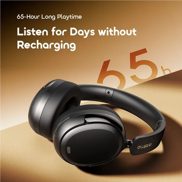 oraimo boompop n wireless headphones with hybrid anc 65 hour playtime